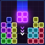 glow block puzzle android application logo